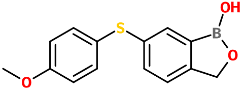 (图片) MC080210 1,3-Dihydro-1-OH-6-[(4-MeO-Ph)thio]-2,1-benzoxaborole